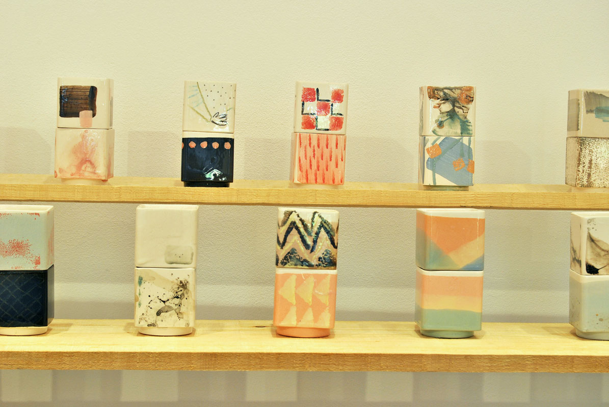 Instalación cerámica de Raquel Sanz
