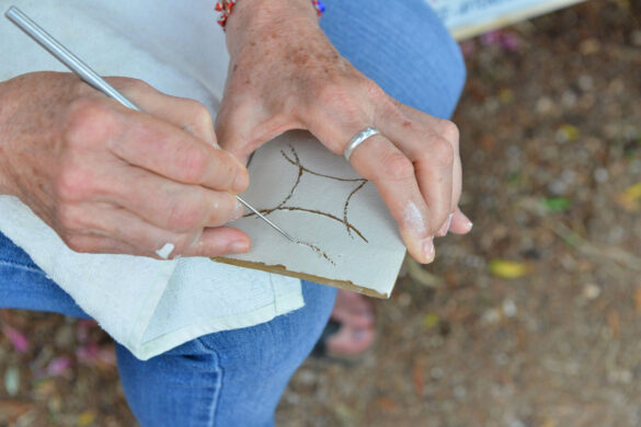 Foto del simposio de cerámica bizantina