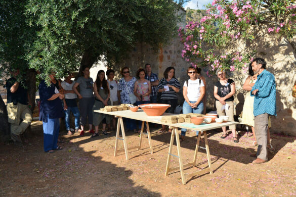 Foto del simposio de cerámica bizantina