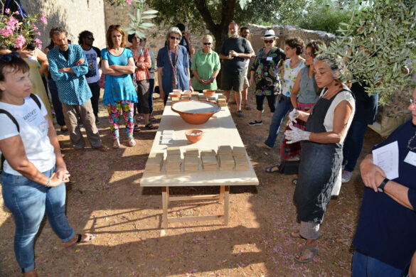 Foto del simposio de cerámica bizantina