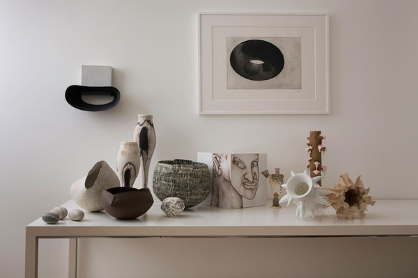 Foto de la exposición colectiva en Officine Saffi, en Italia