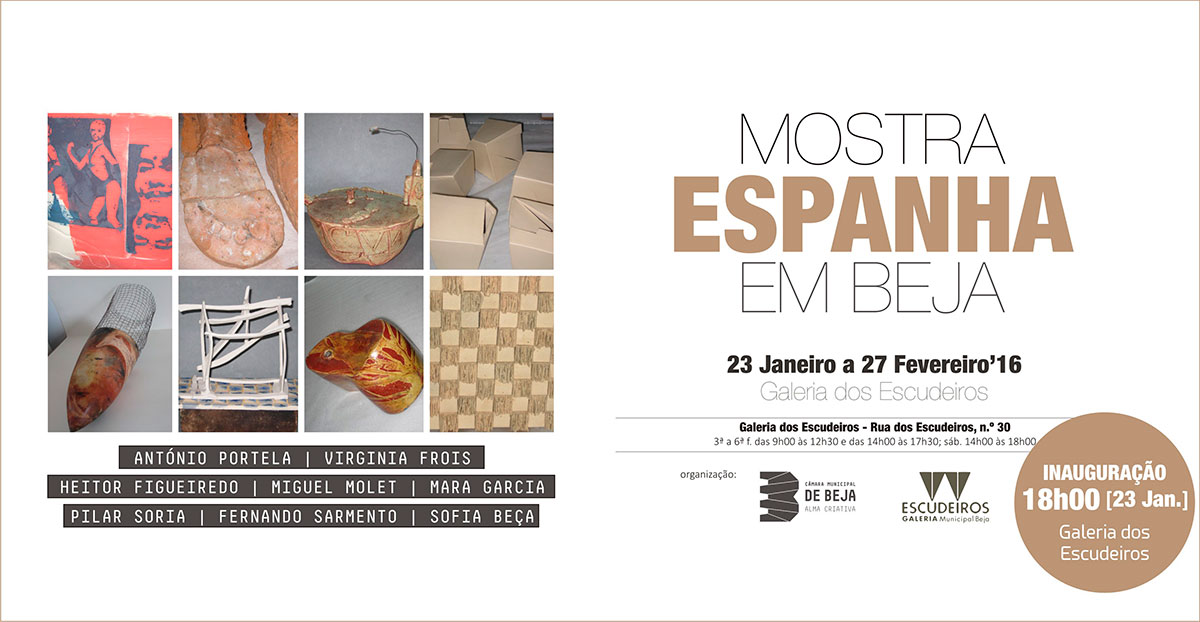 Cartel de la exposición Espanha em Beja