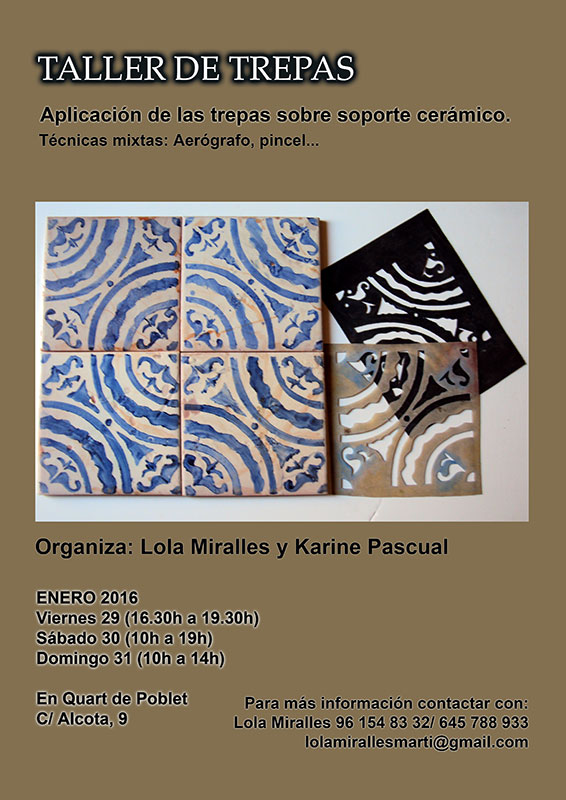 Curso de cerámica de Lola Miralles