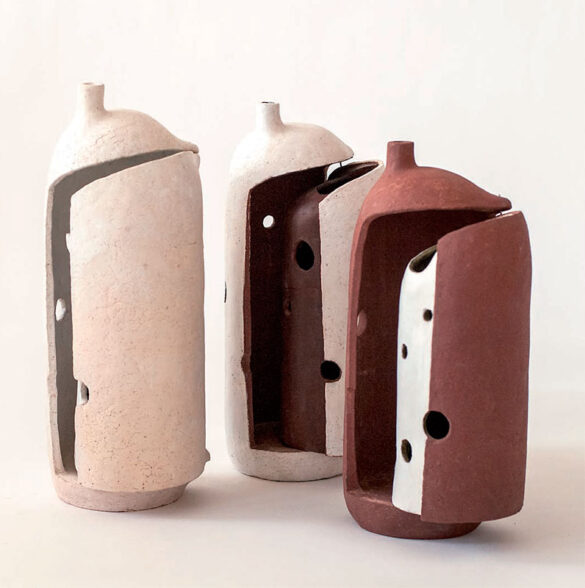 takashi_matsuo Pieza de cerámica de Takashi Matsuo