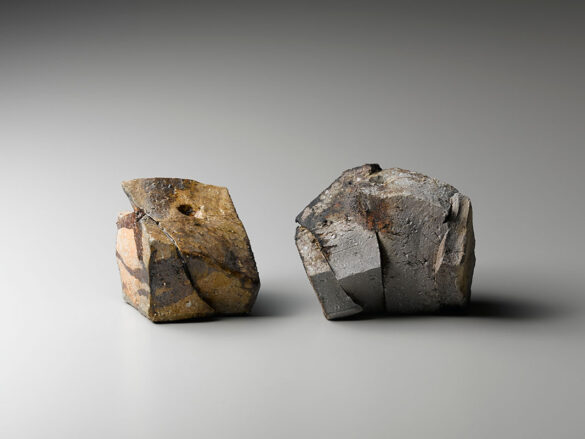 Pieza de cerámica de Shozo Michikawa