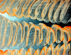 Detalle de pieza de cerámica de Joaquín Vidal para el curso de cerámica de Infoceramica