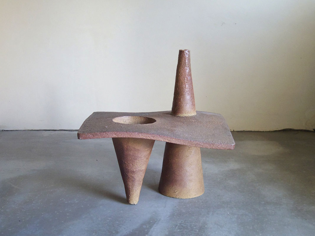 Pieza de cerámica de Bettina Samson