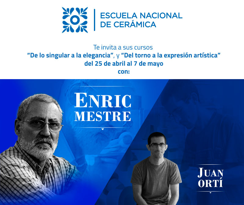 cartel de los cursos de Enric Mestre y Juan Ortí