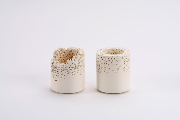 vista de la exposición de Rebecca Maeder