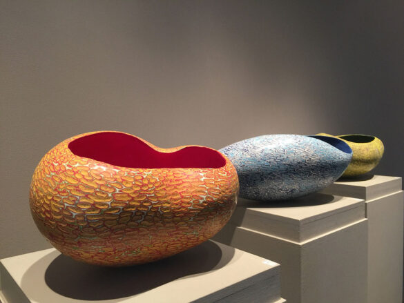 vista de la exposición de Sangwoo Kim