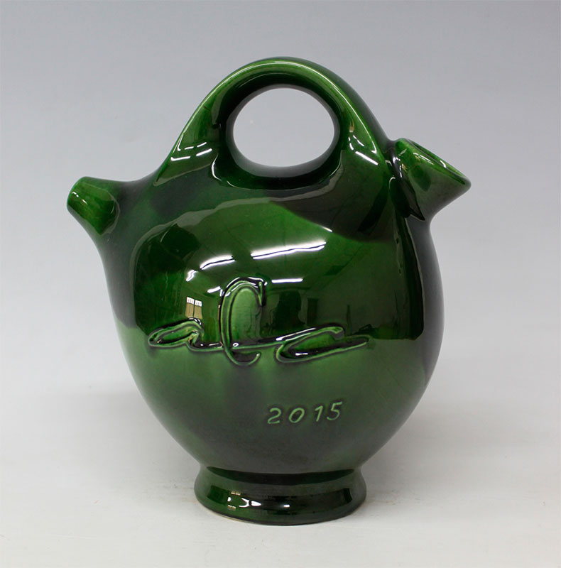Botijo de cerámica de Claudi de José para el Museu del Càntir de Argentona