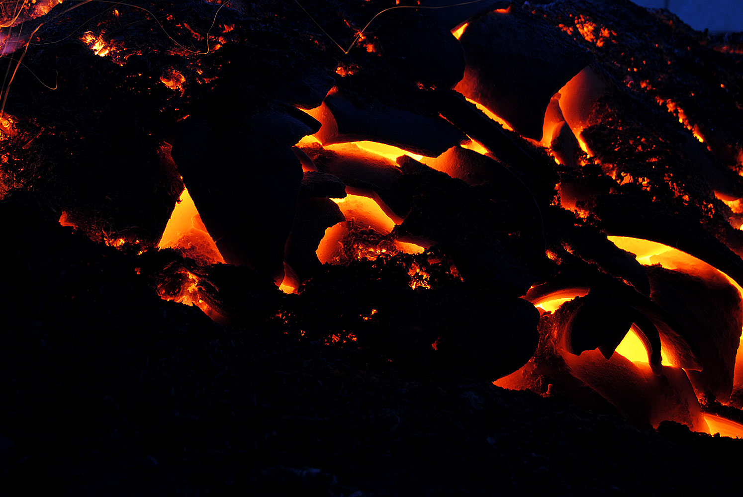 Imagen de cocción en horno árabe en Moveros, Zamora