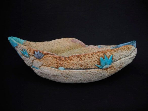 Pieza de cerámica de Jil Fanshawe Kato