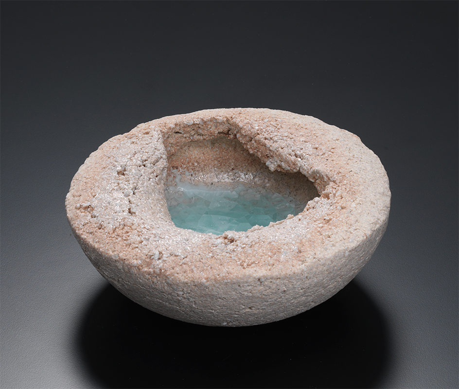 Pieza de cerámica de Machiko Ogawa