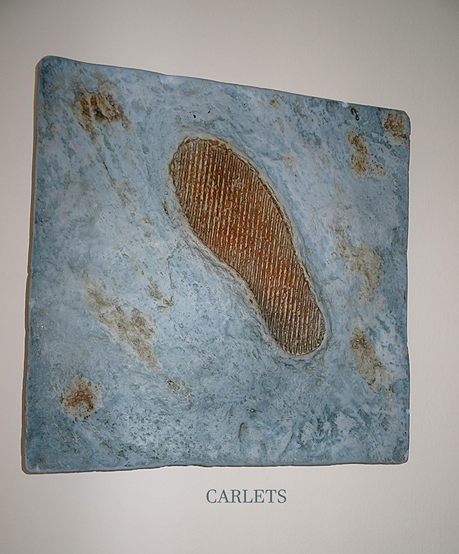 Pieza de cerámica de Carlets