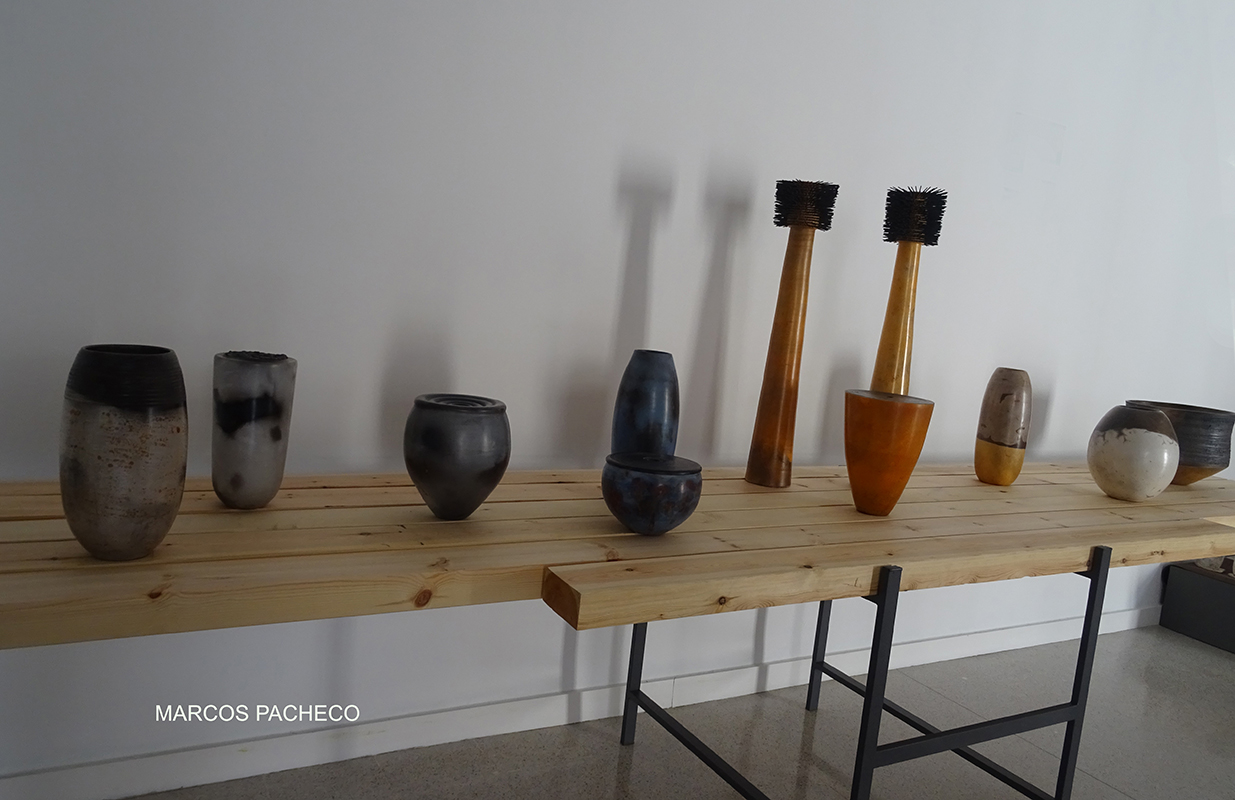 Piezas de cerámica de Marcos Pacheco