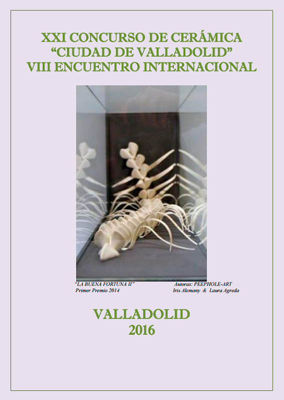 Cartel del concurso de cerámica de Valladolid