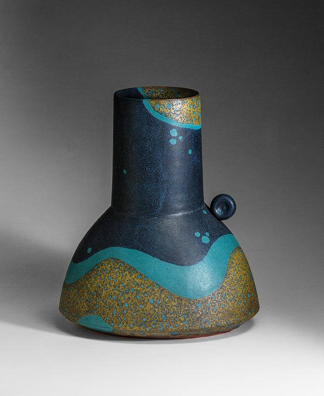 Pieza de cerámica de Morino Hiroaki