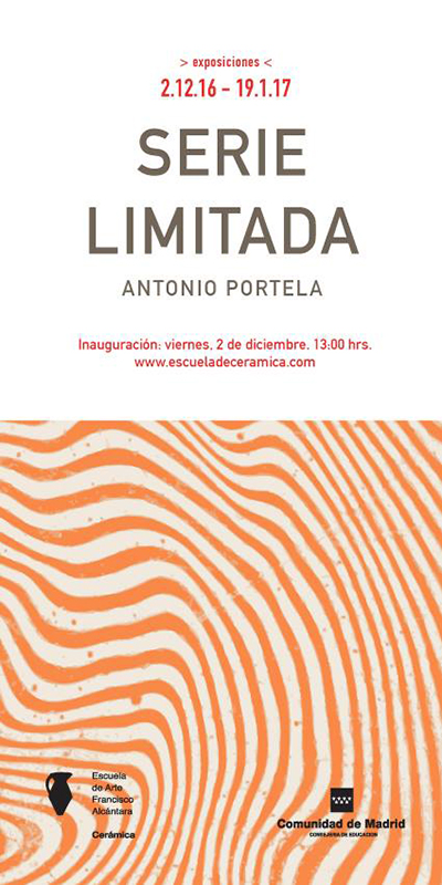 Exposición de cerámica de Antonio Portela
