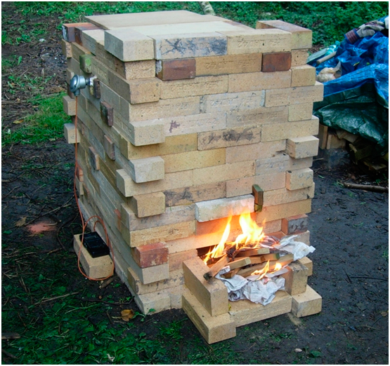 Empotrar esta mendigo Cómo construir fácilmente un horno de leña para cocer cerámica – Parte 1 -  Infocerámica