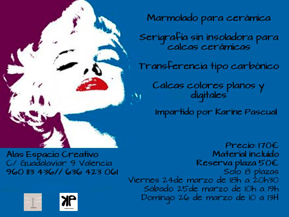 Curso de cerámica de Karine Pascual