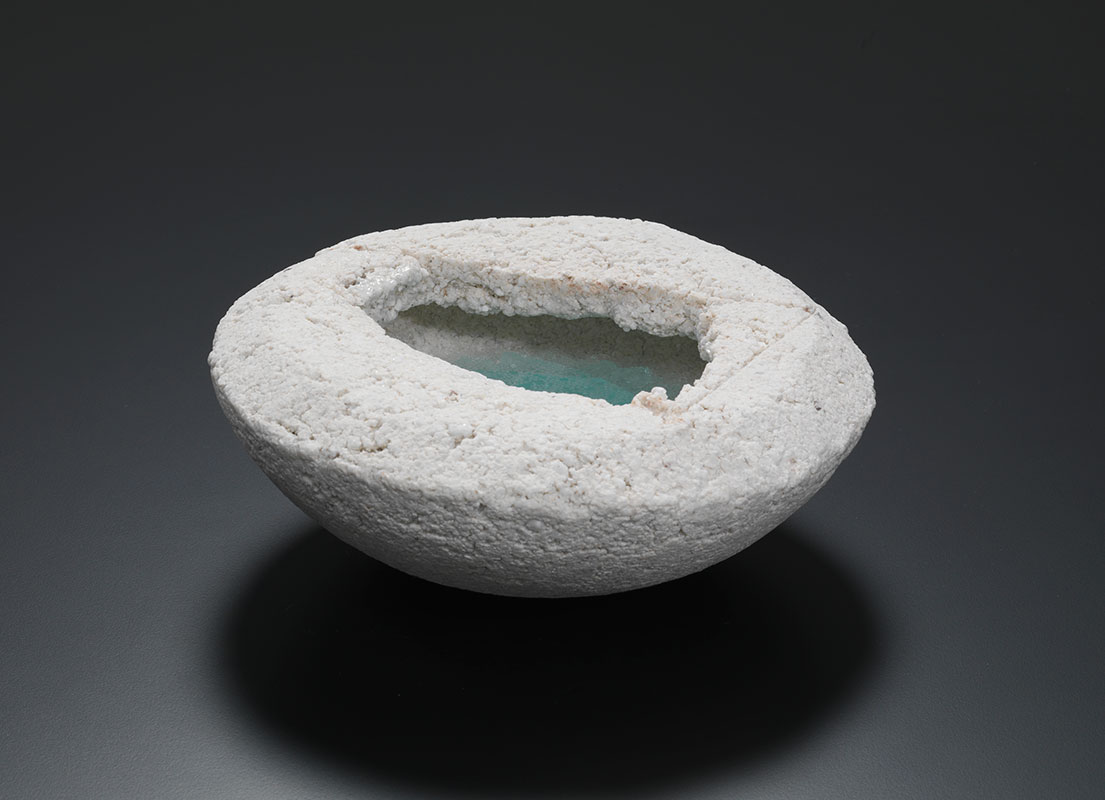 Pieza de cerámica de Machiko Ogawa