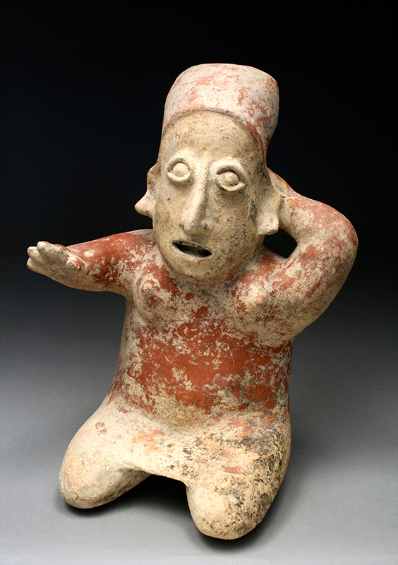 Pieza de cerámica precolombina