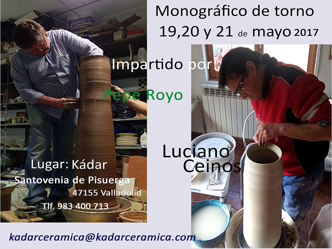 Cartel del curso de torno