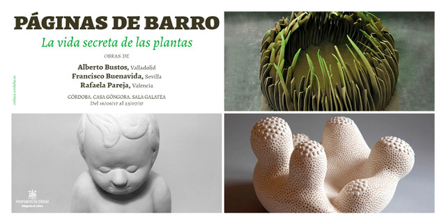 Cartel de la exposición de cerámica