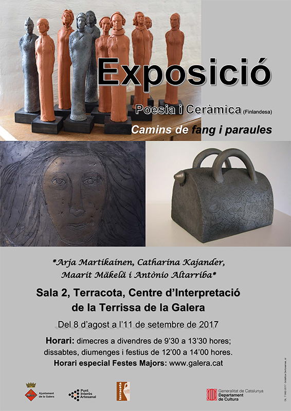 Exposición de cerámica en Terracota la Galera