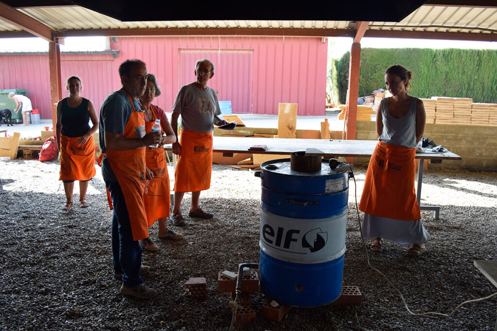 Curso de sigillatas en reducción y carbonaciones impartido por Ricardo Campos
