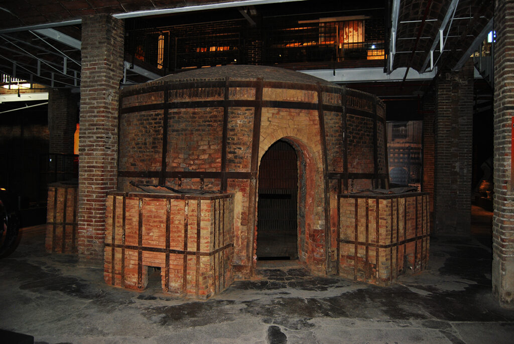 Horno de cerámica del Terracota Museu
