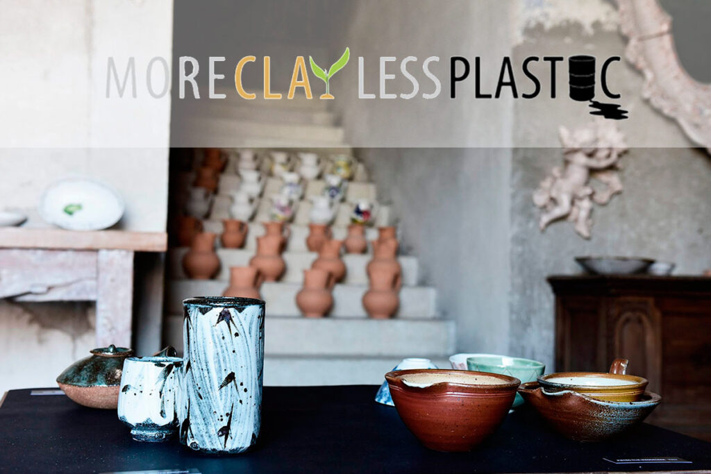 Cerámicas de "More Clay Less Plastic"