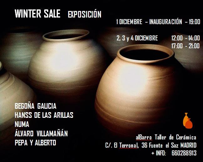 Exposición de cerámica en Albarro