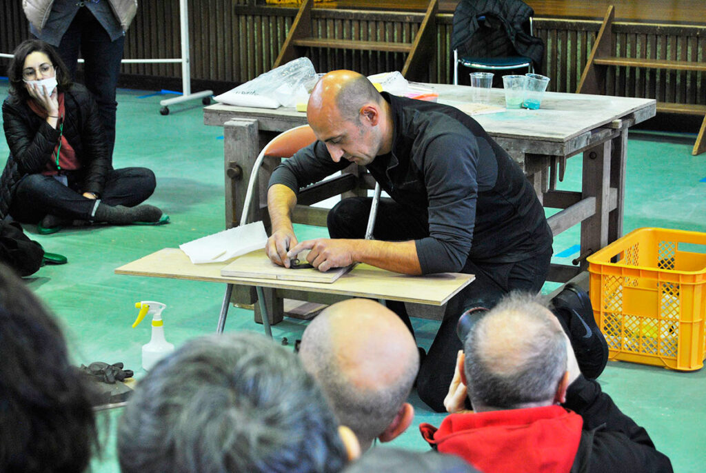 Demostración de Alberto Bustos