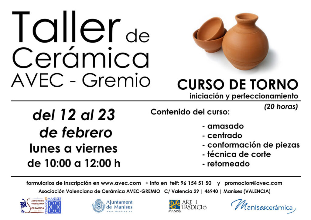 Curso de cerámica