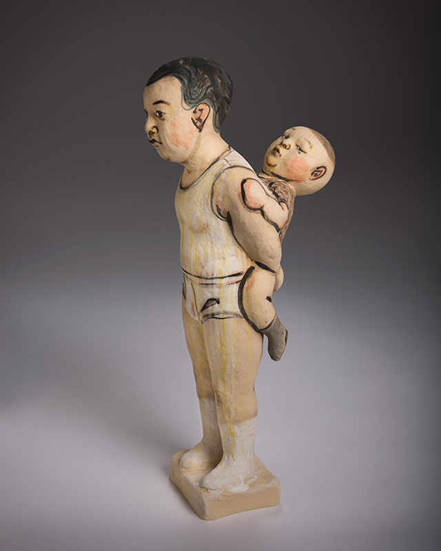 Escultura cerámica de Akio Takamori
