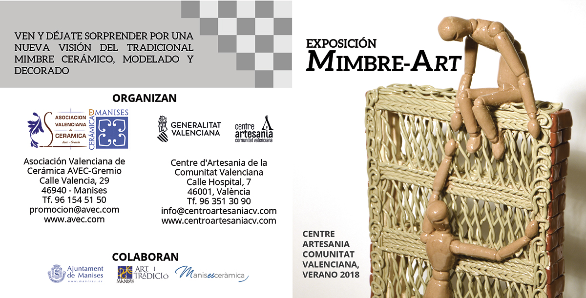 Exposición de cerámica Mimbre-Art