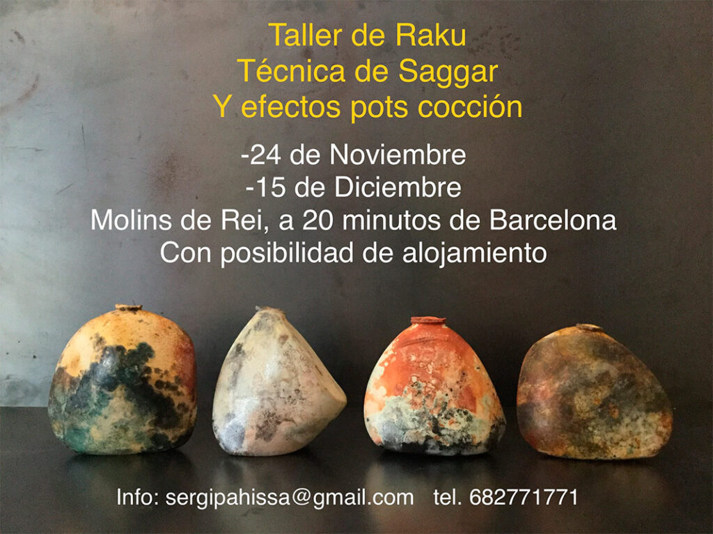 Curso de cerámica con Sergi Pahissa
