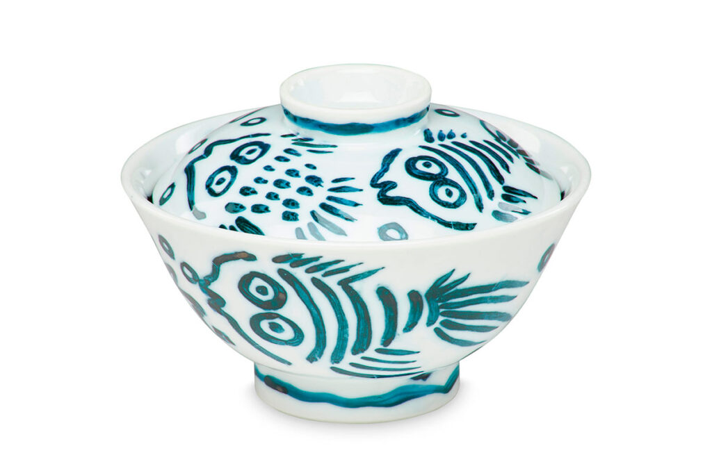 Pieza de cerámica de Keith Haring