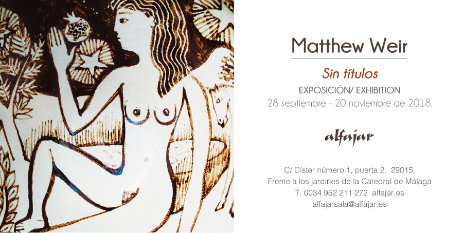 Exposición de cerámica de Matthew Weir