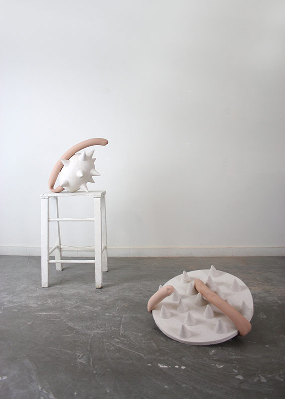 Escultura cerámica de Estela Miguel