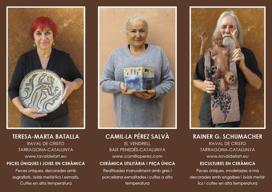 Exposición de cerámica en El Raval de l'Art