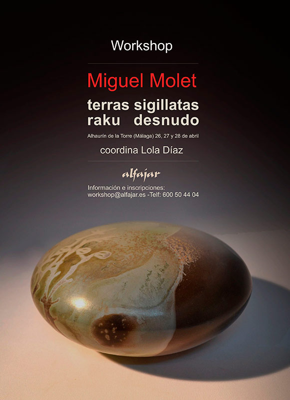 Curso de cerámica de Miguel Molet