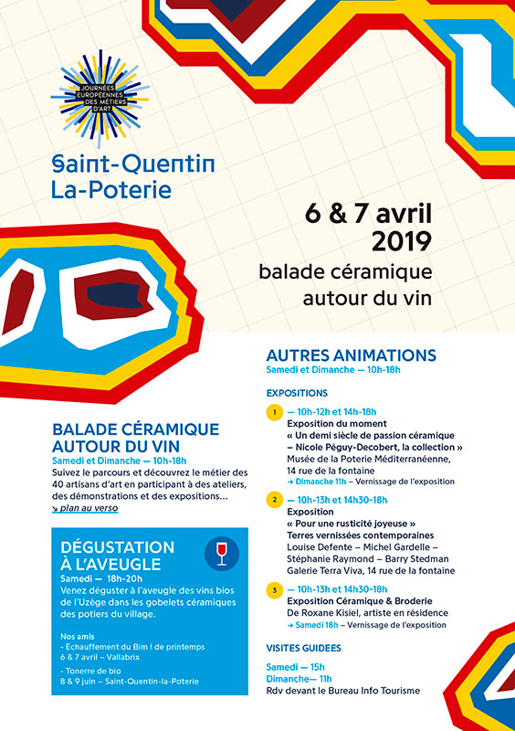 Journée Européennes des Métiers d'Art en Saint-Quentin-la-Poterie (Francia)