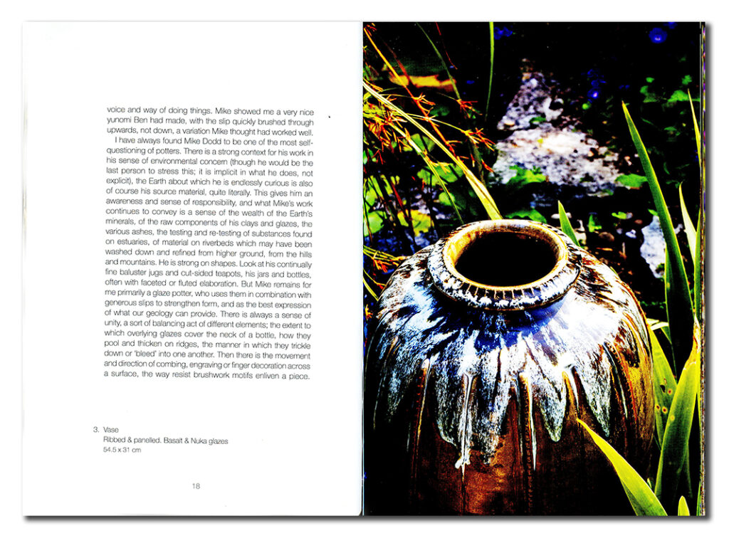 Páginas interiores del libro dedicado a Mike Dodd