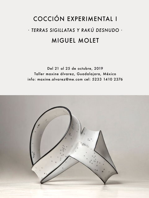 Curso de cerámica con Miguel Molet