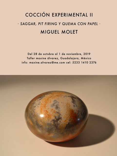 Curso de cerámica con Miguel Molet