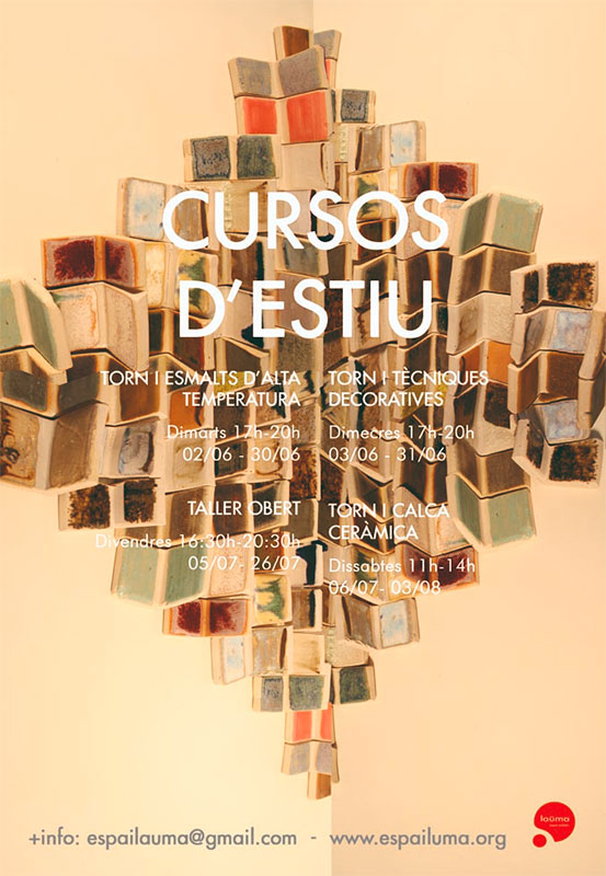 Cursos de cerámica en Espai Laüma