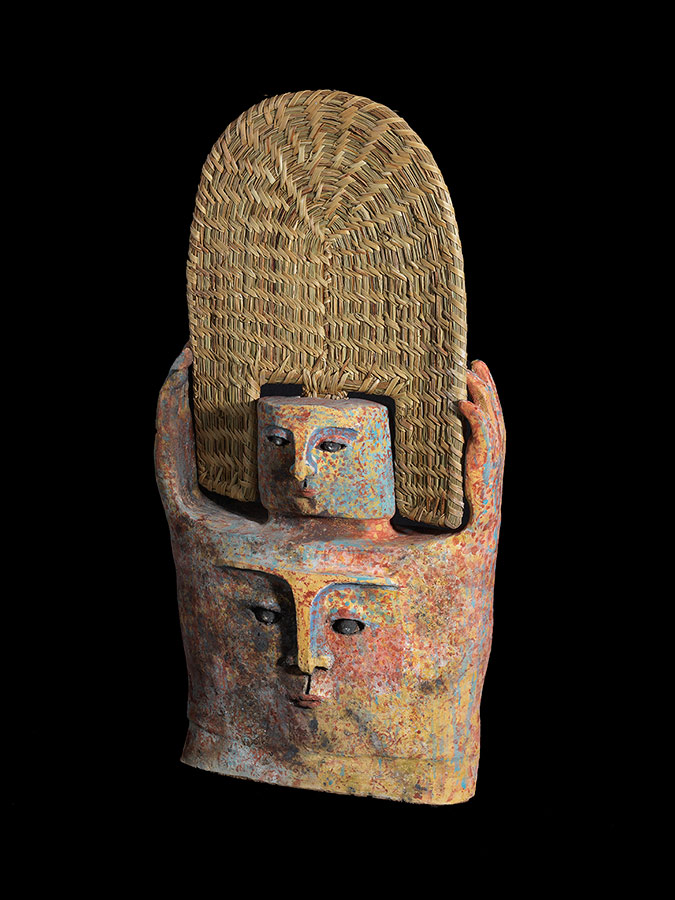 Escultura cerámica de Keka Ruiz Tagle